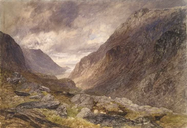 Llanberis-hágó, 1853