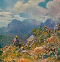 „Legelők az Apuan Alpokban”, 1922