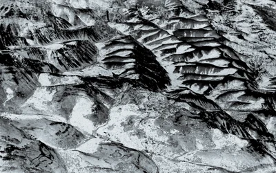 Over Nevada, 2018 (kézzel átfestett fénykép)
