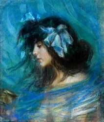 Álomország, 1906 körül (pasztell, papír)