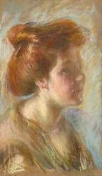 Lány Tiziano hajával