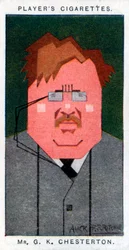 GK Chesterton brit költő, regényíró és kritikus, 1926