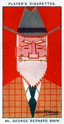George Bernard Shaw ír drámaíró, 1926.