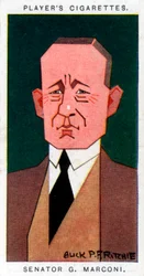 Guglielmo Marconi, olasz feltaláló, 1926.