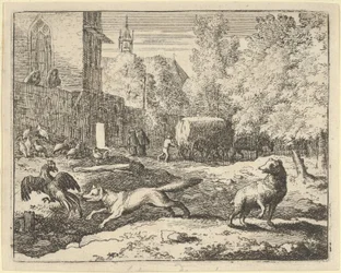 Renard kakast akar találni, 1650-75.
