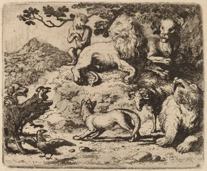 Reynard ellenségei el vannak keseredve, valószínűleg c. 16451656.