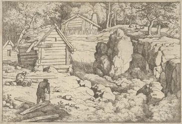 Az ács, 17. század.