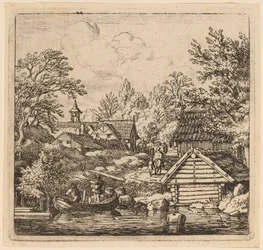 Bárka kirakodása, valószínűleg c. 16451656.