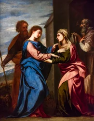 A látogatás, 1655 körül (olaj, vászon)