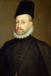 Fülöp 1527-1598, spanyol és portugál király portréja, 1568