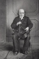 Albert Gallatin (1761-1849) portréja (litho)