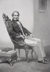 Henry Wadsworth Longfellow (1807-82) portréja