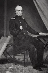 Henry Wager Halleck (1815-72) portréja