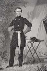Ormsby MacKnight Mitchel (1809-62) portréja (litho)
