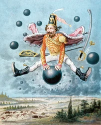 Münchhausen báró meglepő kalandjai, Alphonse Adolphe Bichard illusztrációja (1879)