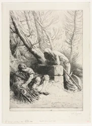 A Halál és a Favágó, 1881.