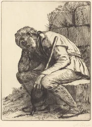 Kétségbeesett férfi