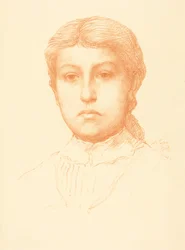 Egy fiatal lány feje (Tete de jeune fille)