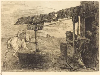 Ló által hajtott malom (Le manege)