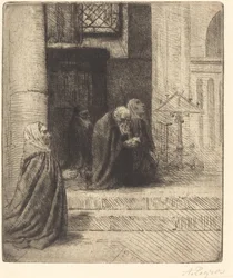 Egy templom belseje (Interieur d