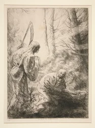 La Mort at le Bucheron, No. 2 (Halál és a favágó)