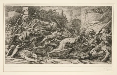 Le Triomphe de la Mort: Apres le Combat (A halál diadala: A csata után)