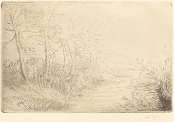 Folyópart Bord de la riviere.
