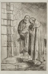 St. Pierre és St. Paul Richard úr kapujában.