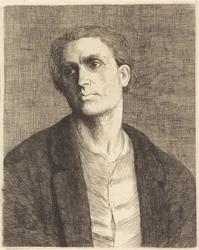 Egy férfi fejének tanulmánya (Etude de tete d’homme)