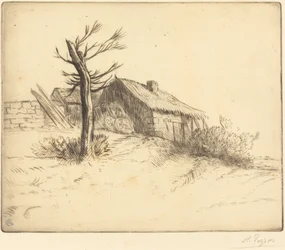 Nádfedeles kunyhó (Chaumiere)