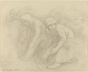 A kaszások, 1907.