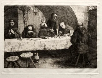 A Refektórium c. 1862.