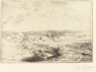Wimille falu, Boulogne közelében Village de Wimille, pres Boulogne.