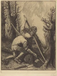 Favágók, 3. tábla