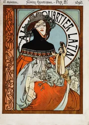A Latin negyedben, 1898