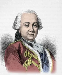 Etienne Francois de Choiseul portréja (metszet)