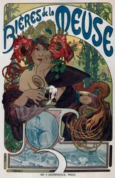 A Bières de la Meuse plakátja, 1897