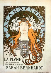 Sarah Bernhardt, La Plume, 1896. 12. 15.