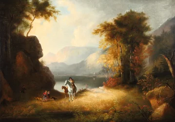 A hazatérés 1835 (Olaj, vászon)