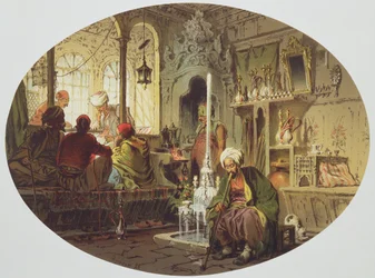 Oszmán kávéház, 1862
