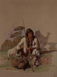 Pásztor, 1855 körül