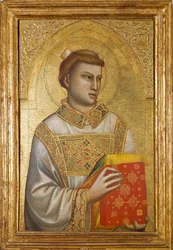 Szent István ábrázolása (Festmény fára, 1320-1325 körül)