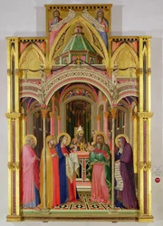 A bemutató a templomban, 1342 (tempera a panelen)