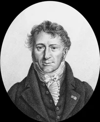 Edouard Bignon, Eure megye (Normandia) képviselője (metszet)