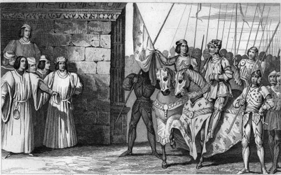 Jeanne d’Arc (1412-31) 1429-ben Reimsbe érkezik, hogy megvárja VII. Károly (1403-61) koronázását - VII. Károly, akit „Győzedelmesnek” neveztek (1403-1461) - Az angolok ostrom alá vették Orléans-t, de Jeanne d’Arc felmentette az ostromot, felszabadította