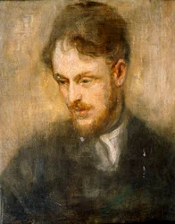 Augustus János portréja