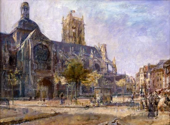 St.Jacques, Dieppe (olaj, vászon)