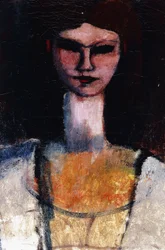 Egy fiatal nő mellszobra; Egy fiatal nő mellszobra, 1910-1911 körül