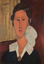 Anna Zborowska portréja, 1917.