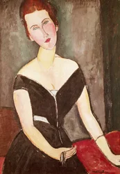 Madame Georges Van Muyden portréja, Amedeo Modigliani (1884-1920), olaj, vászon
